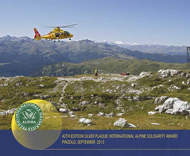 INTERNATIONAL ALPINE SOLIDARITY AWARD 2013